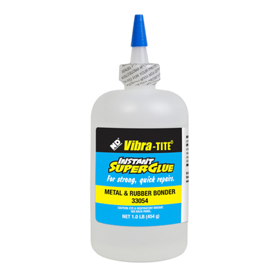 V-33054 VIBRA-TITE® CYANOACRYLATES METAL & RUBBER BONDER - CLEAR